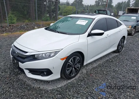 2017 Honda Civic Ex-T z USA, uszkodzony, nr VIN 2HGFC1F38HH643777